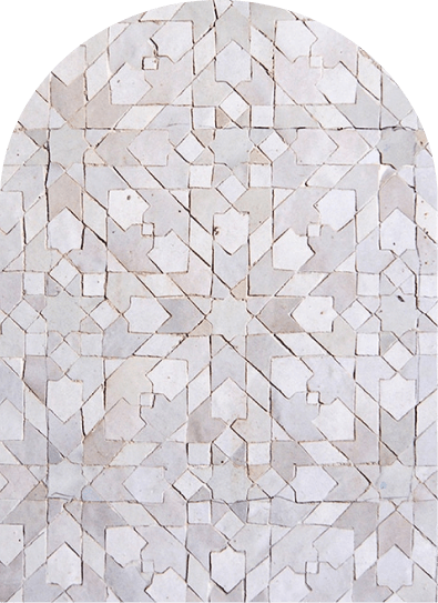 mosaïque, zelij marocain