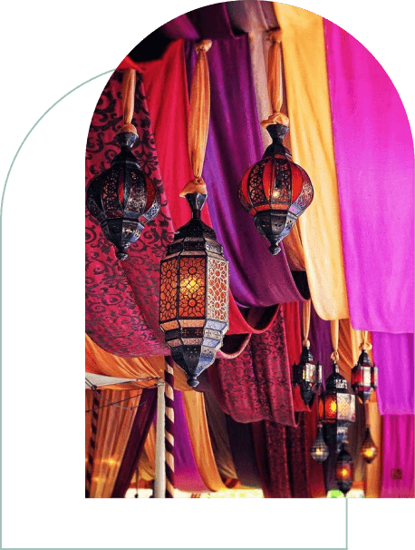 Décoration soirée mariage marocain