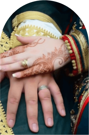préparatifs d'un mariage marocain